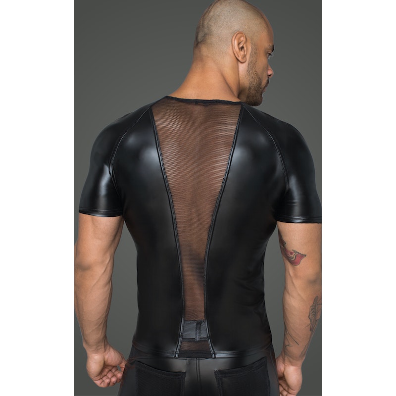 Power Wetlook Men T-shirt With 3D Net - Vibrant Vibes Australia - Quality Sex Toys - Great Prices - Sex Toys Australia