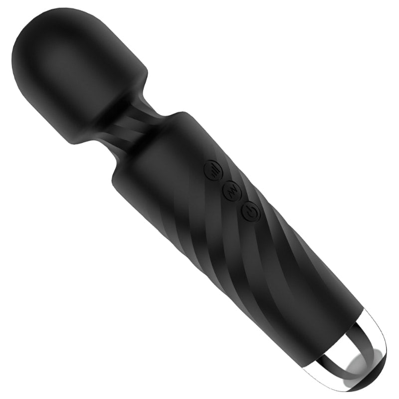 Hero 2 Wand Black - Vibrant Vibes Australia - Quality Sex Toys - Great Prices - Sex Toys Australia