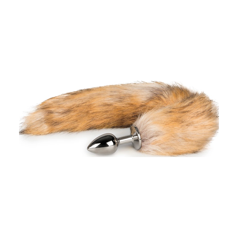 Fox Tail No. 1 Silver Plug - Vibrant Vibes Australia - Quality Sex Toys - Great Prices - Sex Toys Australia