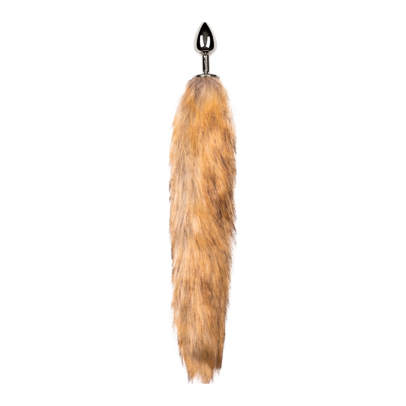 Fox Tail No. 1 Silver Plug - Vibrant Vibes Australia - Quality Sex Toys - Great Prices - Sex Toys Australia