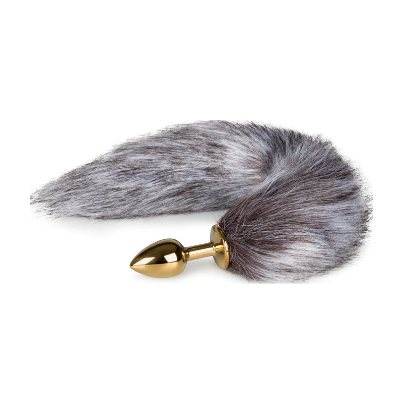 Fox Tail No. 5 - Gold Plug - Vibrant Vibes Australia - Quality Sex Toys - Great Prices - Sex Toys Australia