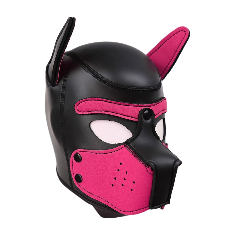 Puppy Play Mask Pink - Vibrant Vibes Australia - Quality Sex Toys - Great Prices - Sex Toys Australia