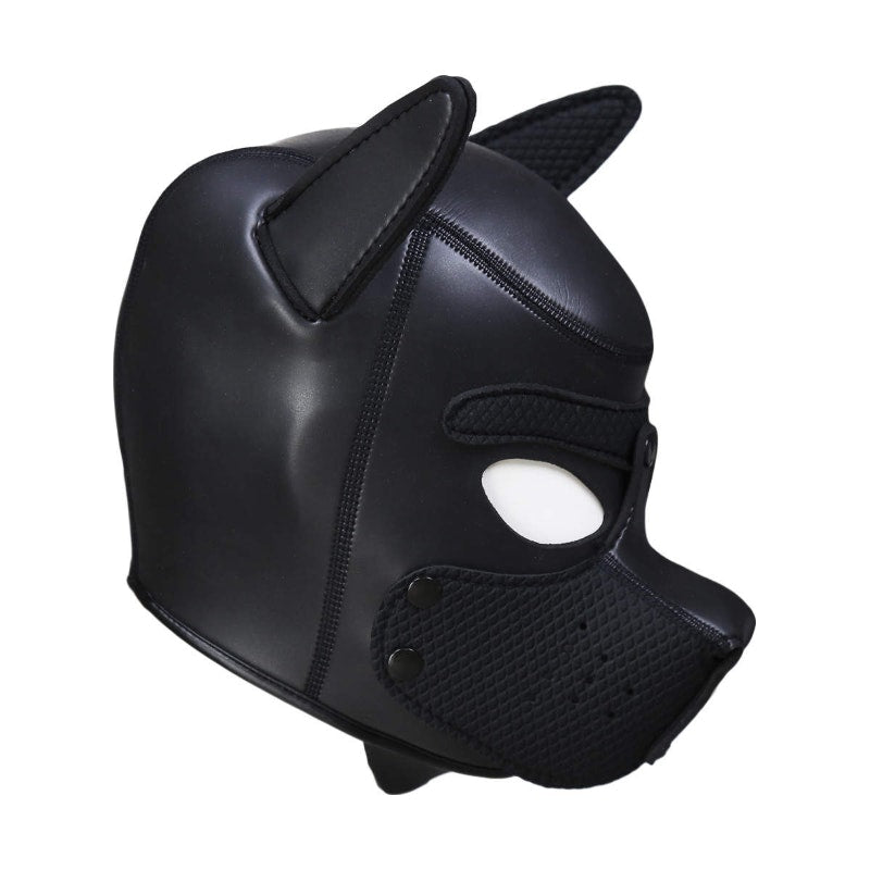 Puppy Play Mask Black - Vibrant Vibes Australia - Quality Sex Toys - Great Prices - Sex Toys Australia