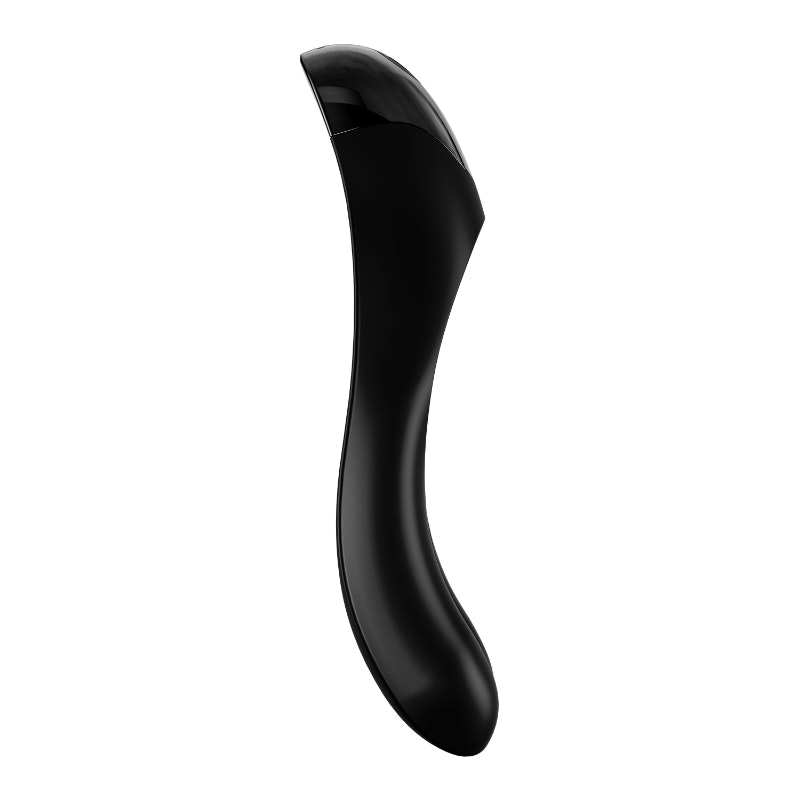 Satisfyer Candy Cane Finger Vibe Black - Vibrant Vibes Australia - Quality Sex Toys - Great Prices - Sex Toys Australia