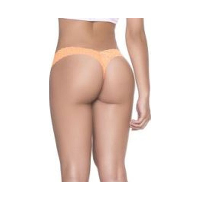 Sexy Lace Thong Orange - Vibrant Vibes Australia - Quality Sex Toys - Great Prices - Sex Toys Australia