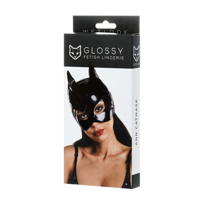 Glossy Wetlook Cat Mask - Vibrant Vibes Australia - Quality Sex Toys - Great Prices - Sex Toys Australia