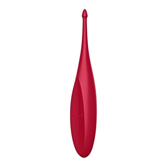 Satisfyer Twirling Fun Tip Stimulator Poppy Red - Vibrant Vibes Australia - Quality Sex Toys - Great Prices - Sex Toys Australia