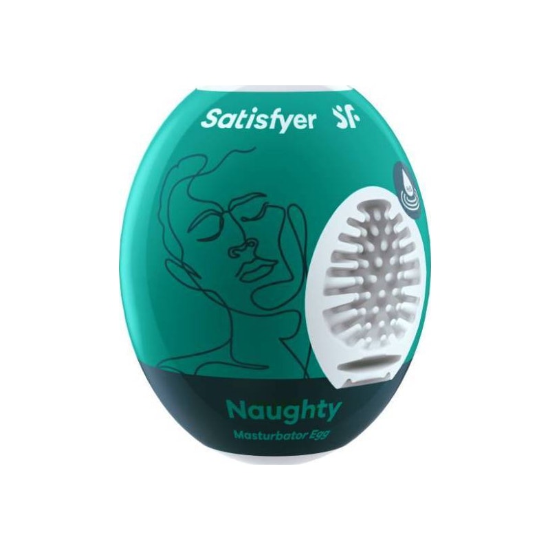 Satisfyer Masturbator Egg Naughty - Vibrant Vibes Australia - Quality Sex Toys - Great Prices - Sex Toys Australia