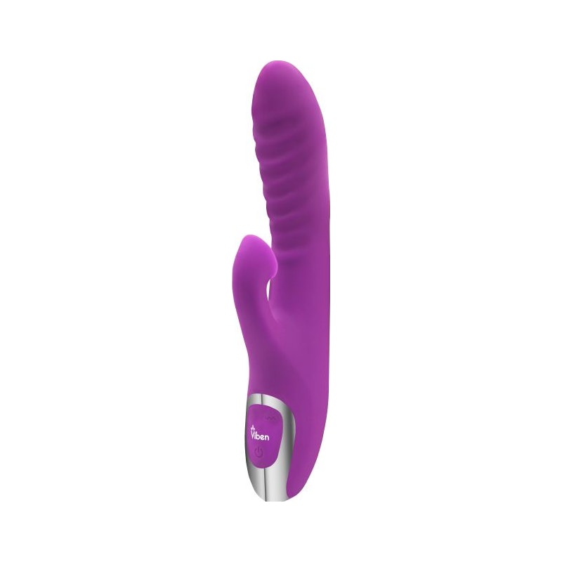 Viben Frenzy Suction Rabbit Vibe Berry - Vibrant Vibes Australia - Quality Sex Toys - Great Prices - Sex Toys Australia