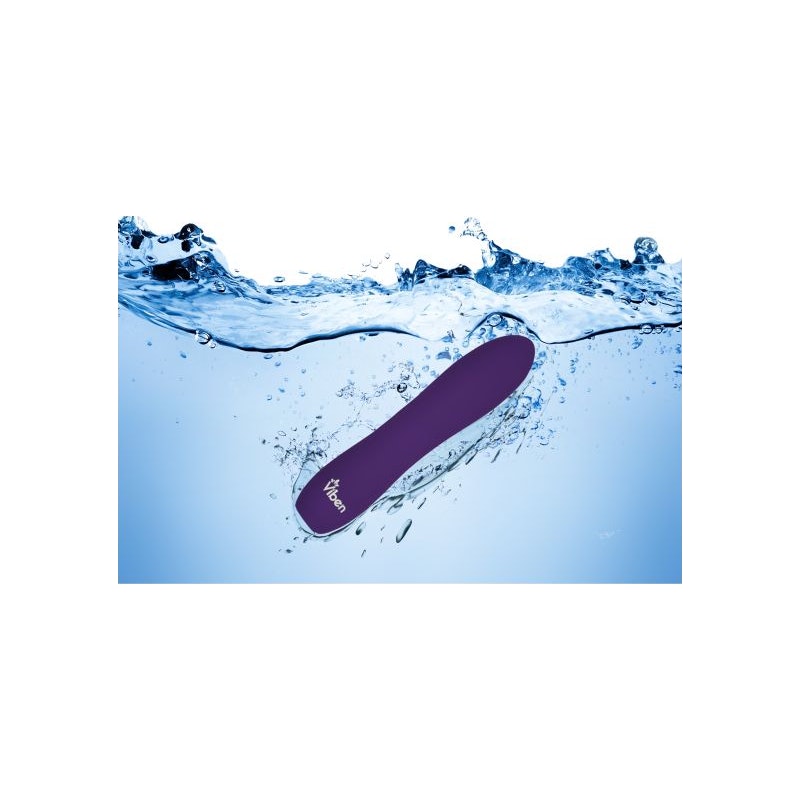 Viben Vivacious Rumble Motor Rechargeable Bullet Violet - Vibrant Vibes Australia - Quality Sex Toys - Great Prices - Sex Toys Australia