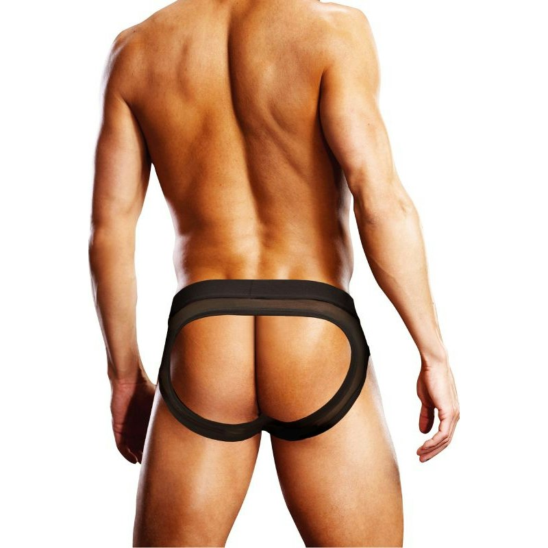 Prowler Mesh Jock Black - Vibrant Vibes Australia - Quality Sex Toys - Great Prices - Sex Toys Australia