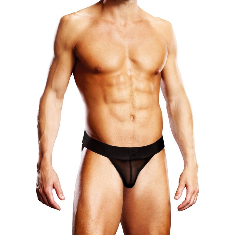 Prowler Mesh Jock Black - Vibrant Vibes Australia - Quality Sex Toys - Great Prices - Sex Toys Australia