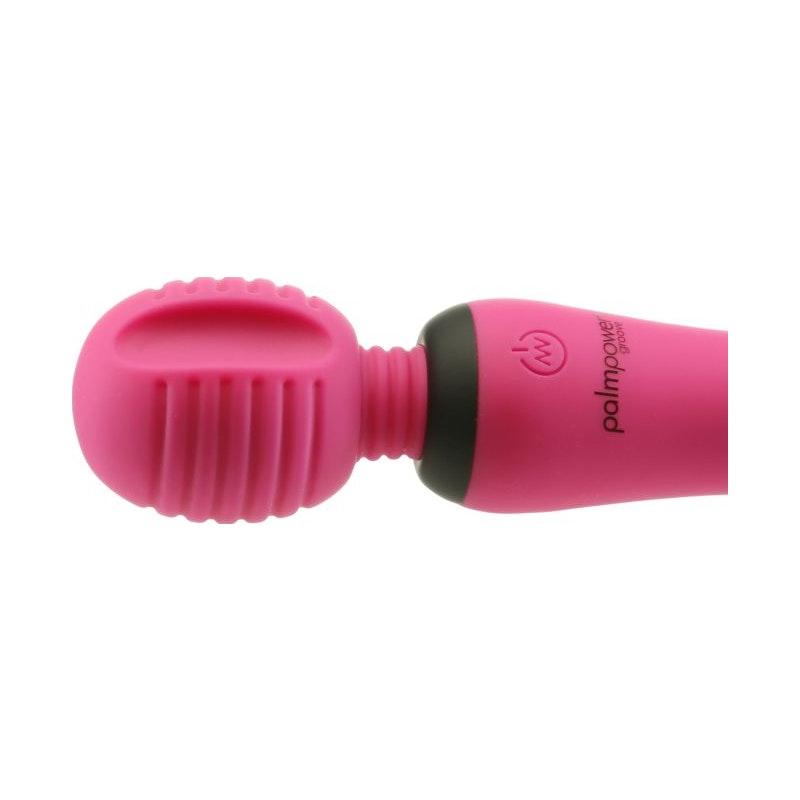 PalmPower Groove Mini Wand Fuchsia - Vibrant Vibes Australia - Quality Sex Toys - Great Prices - Sex Toys Australia