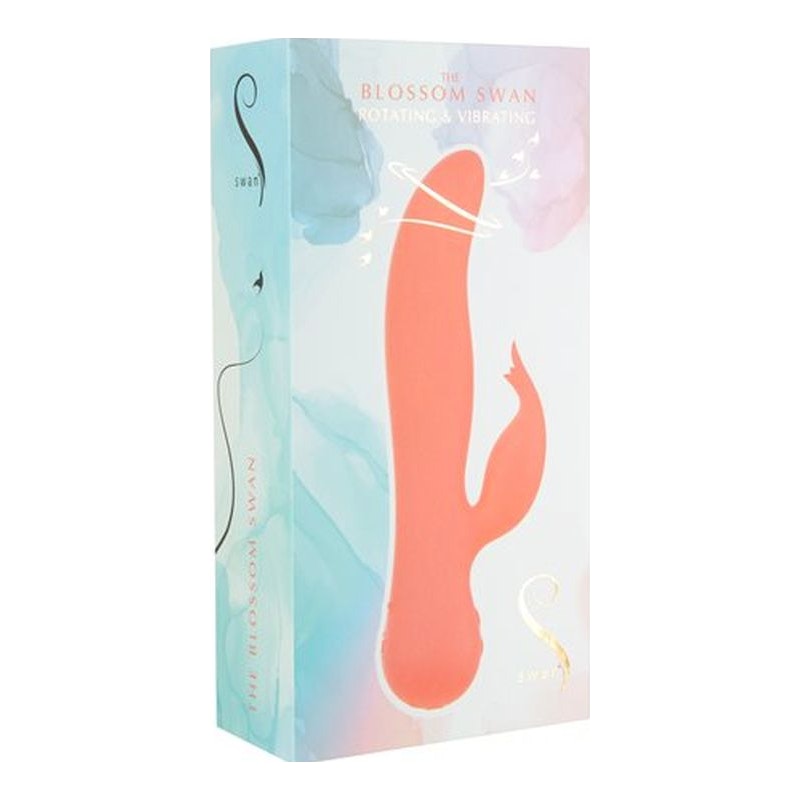 Blossom Swan Rabbit Vibrator - Vibrant Vibes Australia - Quality Sex Toys - Great Prices - Sex Toys Australia