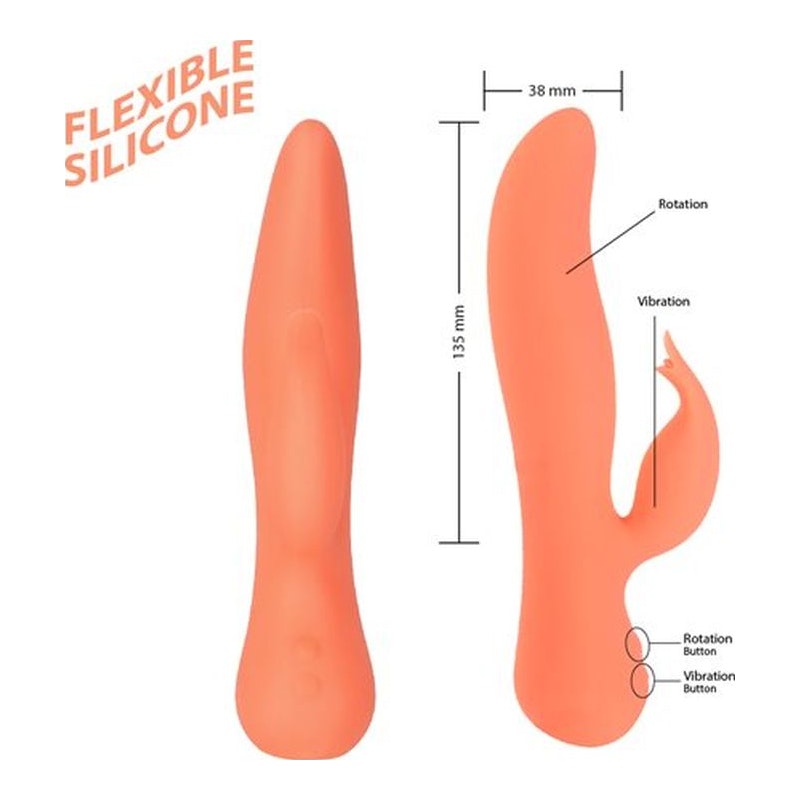 Blossom Swan Rabbit Vibrator - Vibrant Vibes Australia - Quality Sex Toys - Great Prices - Sex Toys Australia