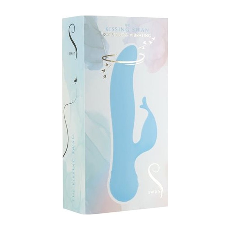 Kissing Swan Rabbit Vibrator - Vibrant Vibes Australia - Quality Sex Toys - Great Prices - Sex Toys Australia