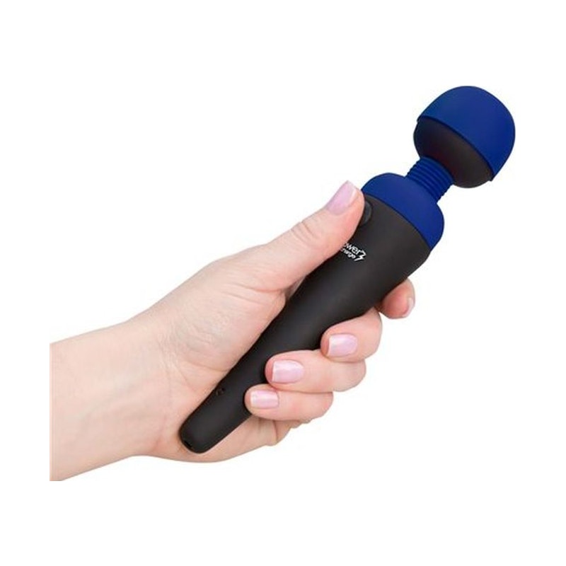 PalmPower Massage Wand Blue - Vibrant Vibes Australia - Quality Sex Toys - Great Prices - Sex Toys Australia