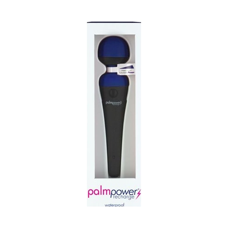 PalmPower Massage Wand Blue - Vibrant Vibes Australia - Quality Sex Toys - Great Prices - Sex Toys Australia