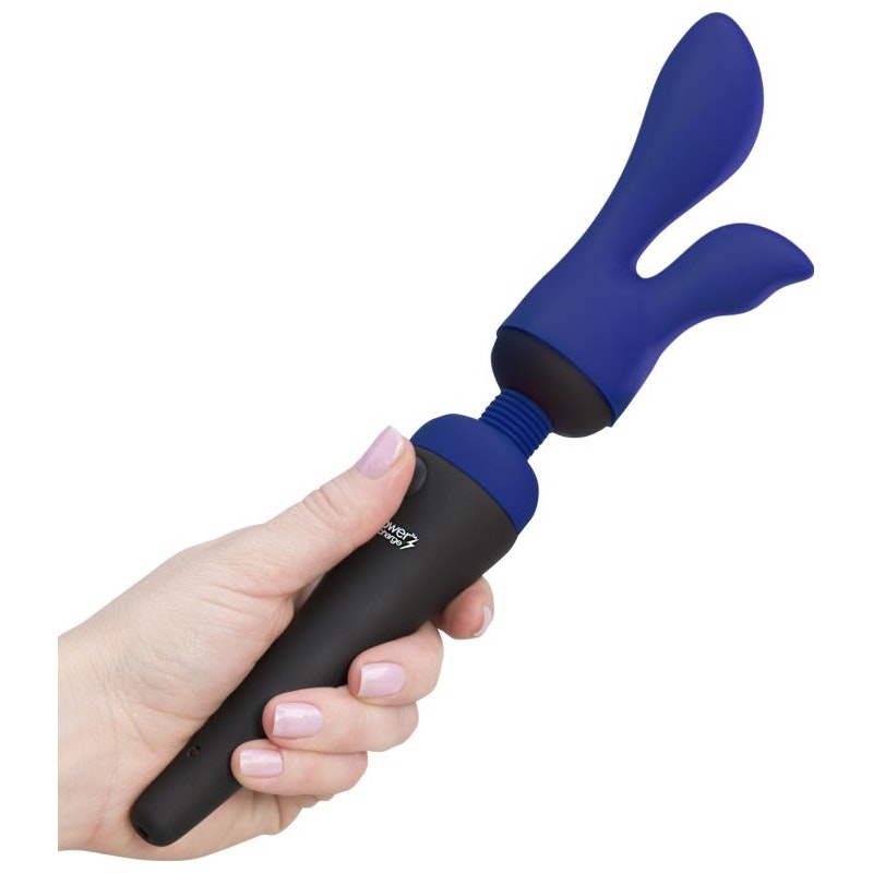 PalmSensual Massager Heads Blue (For use with PalmPower) - Vibrant Vibes Australia - Quality Sex Toys - Great Prices - Sex Toys Australia