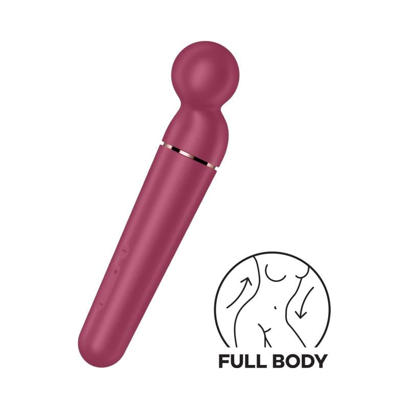 Satisfyer Planet Wand-er Berry - Vibrant Vibes Australia - Quality Sex Toys - Great Prices - Sex Toys Australia