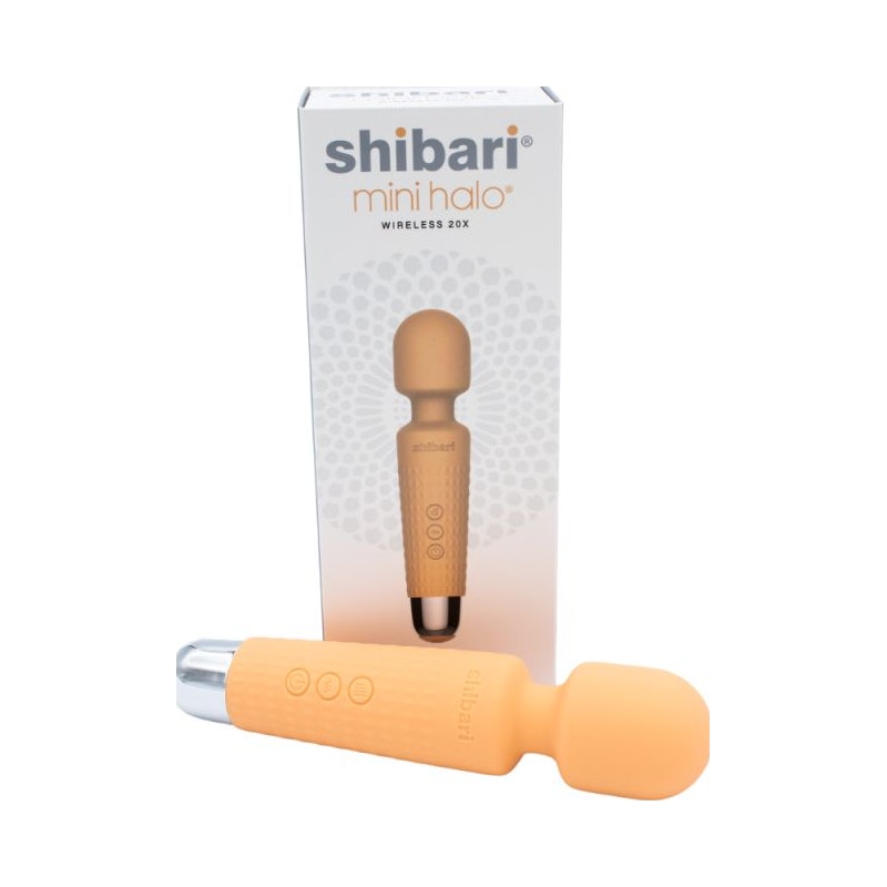 Shibari Mini Halo Wireless 20X Peach - Vibrant Vibes Australia - Quality Sex Toys - Great Prices - Sex Toys Australia