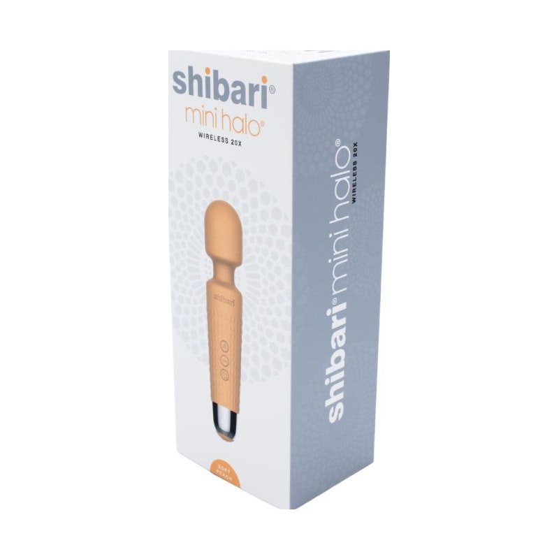 Shibari Mini Halo Wireless 20X Peach - Vibrant Vibes Australia - Quality Sex Toys - Great Prices - Sex Toys Australia