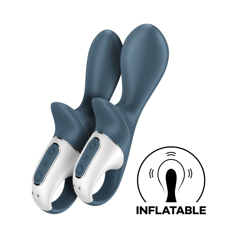 Satisfyer Air Pump Booty 2 Dark Grey - Vibrant Vibes Australia - Quality Sex Toys - Great Prices - Sex Toys Australia