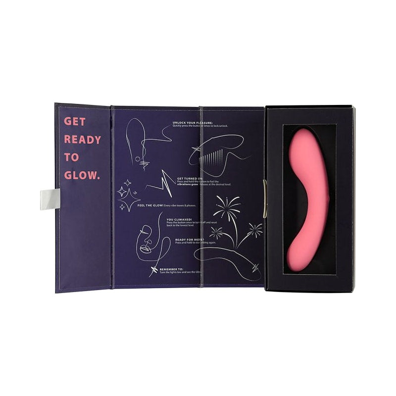 The Mini Swan Wand Glow Pink - Vibrant Vibes Australia - Quality Sex Toys - Great Prices - Sex Toys Australia