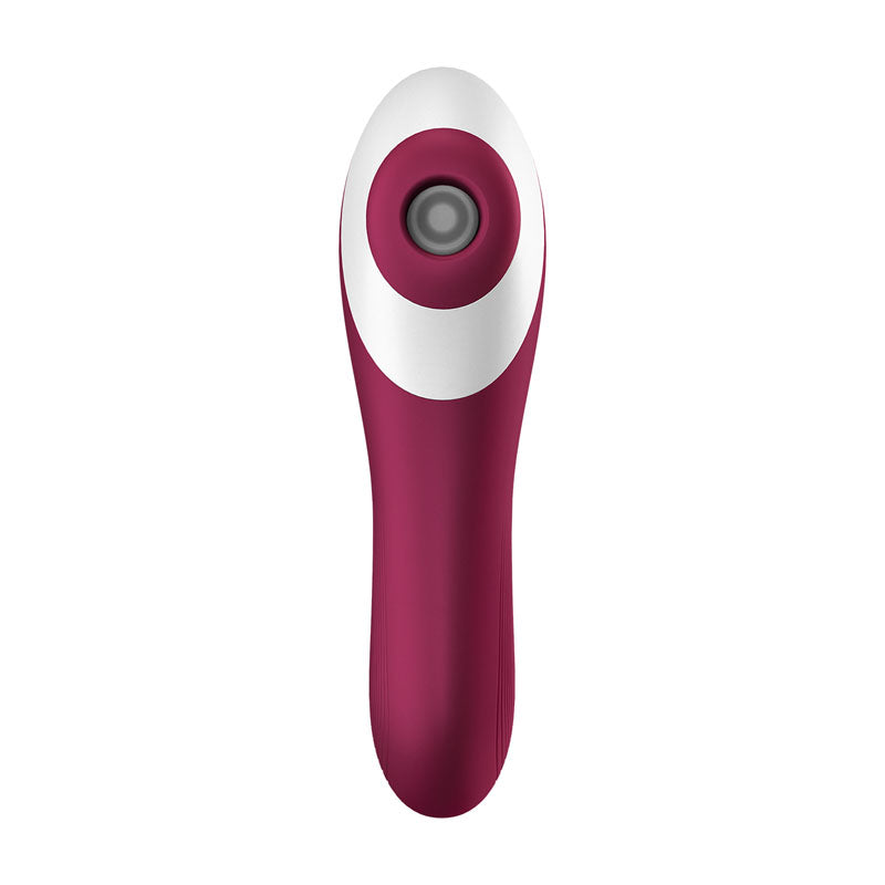 Satisfyer Dual Crush Insertable Double Air Pulse Vibrator - Vibrant Vibes Australia - Quality Sex Toys - Great Prices - Sex Toys Australia