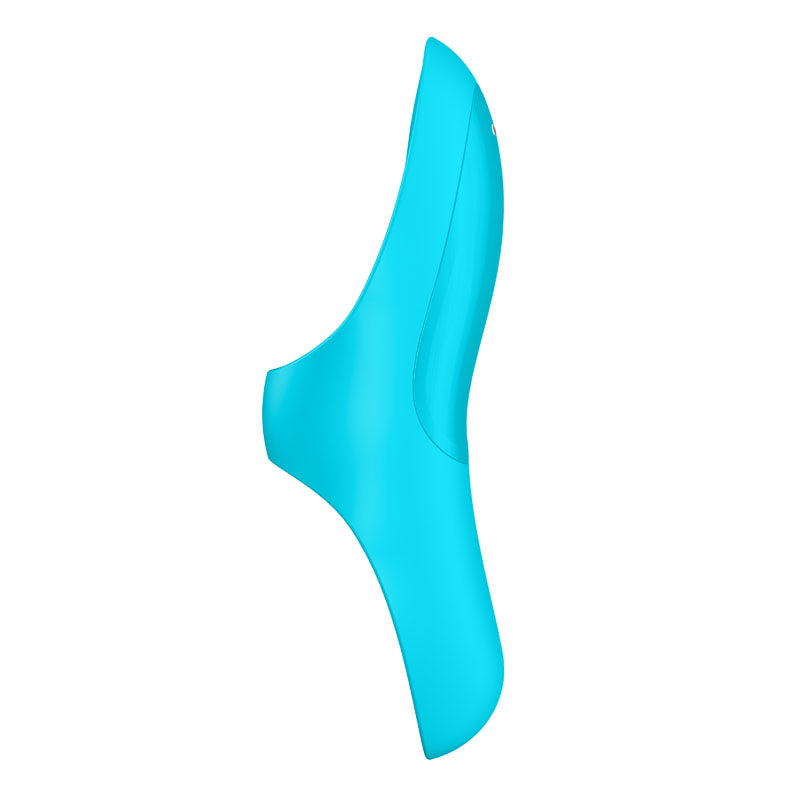 Satisfyer Teaser Finger Vibe Blue - Vibrant Vibes Australia - Quality Sex Toys - Great Prices - Sex Toys Australia