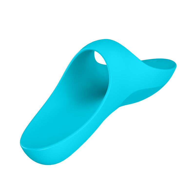 Satisfyer Teaser Finger Vibe Blue - Vibrant Vibes Australia - Quality Sex Toys - Great Prices - Sex Toys Australia