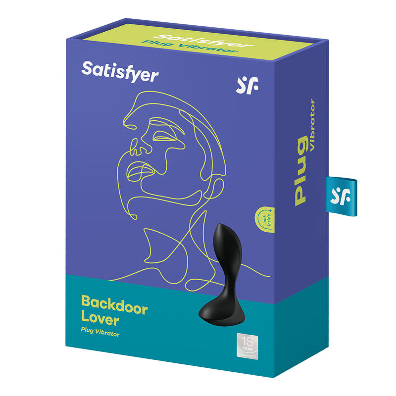 Satisfyer Backdoor Lover Black - Vibrant Vibes Australia - Quality Sex Toys - Great Prices - Sex Toys Australia