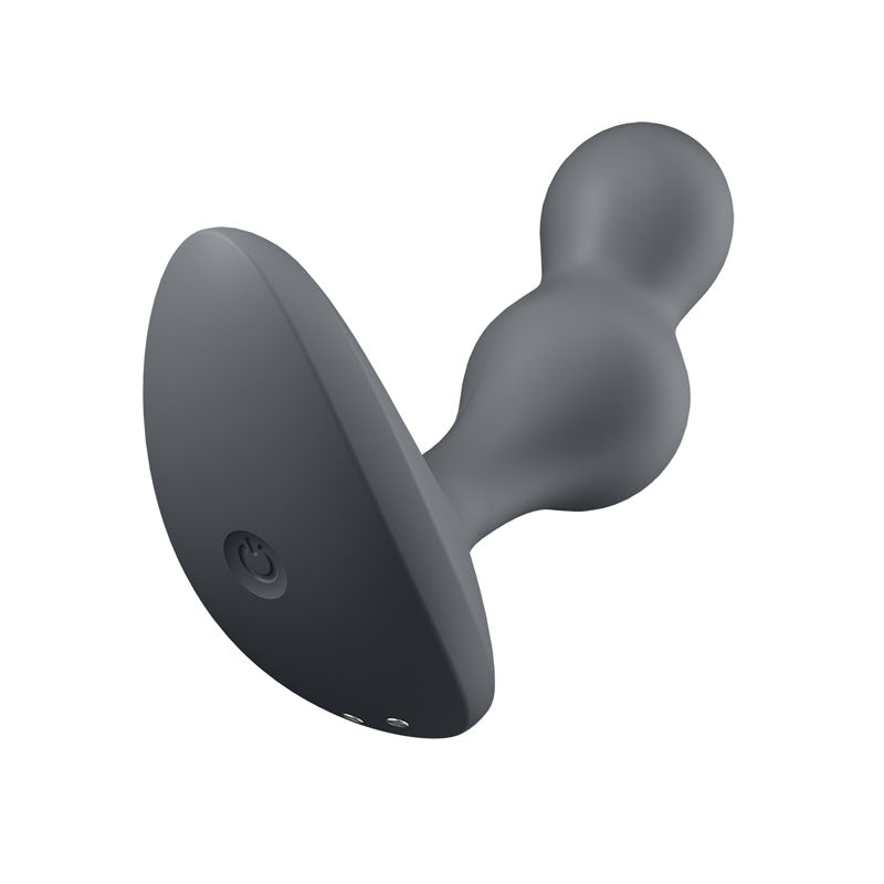 Satisfyer Deep Diver Vibrating Connect App Anal Plug Grey - Vibrant Vibes Australia - Quality Sex Toys - Great Prices - Sex Toys Australia