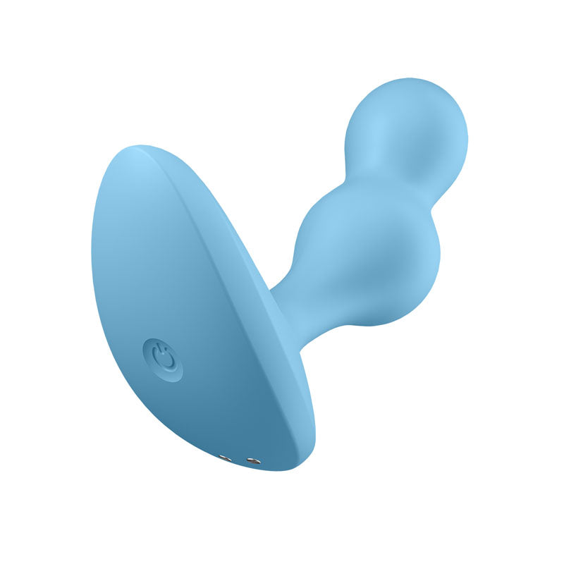 Satisfyer Deep Diver Vibrating Connect App Anal Plug Blue - Vibrant Vibes Australia - Quality Sex Toys - Great Prices - Sex Toys Australia