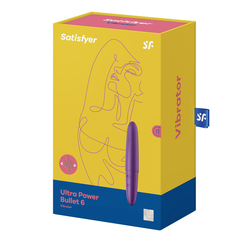 Satisfyer Ultra Power Bullet 6 - Vibrant Vibes Australia - Quality Sex Toys - Great Prices - Sex Toys Australia