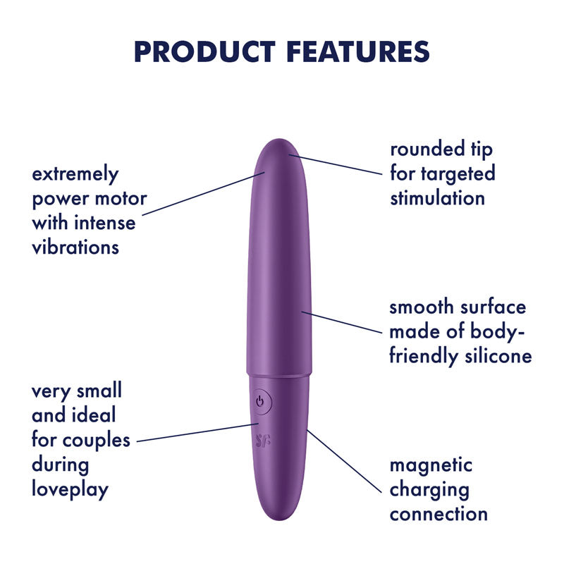 Satisfyer Ultra Power Bullet 6 - Vibrant Vibes Australia - Quality Sex Toys - Great Prices - Sex Toys Australia