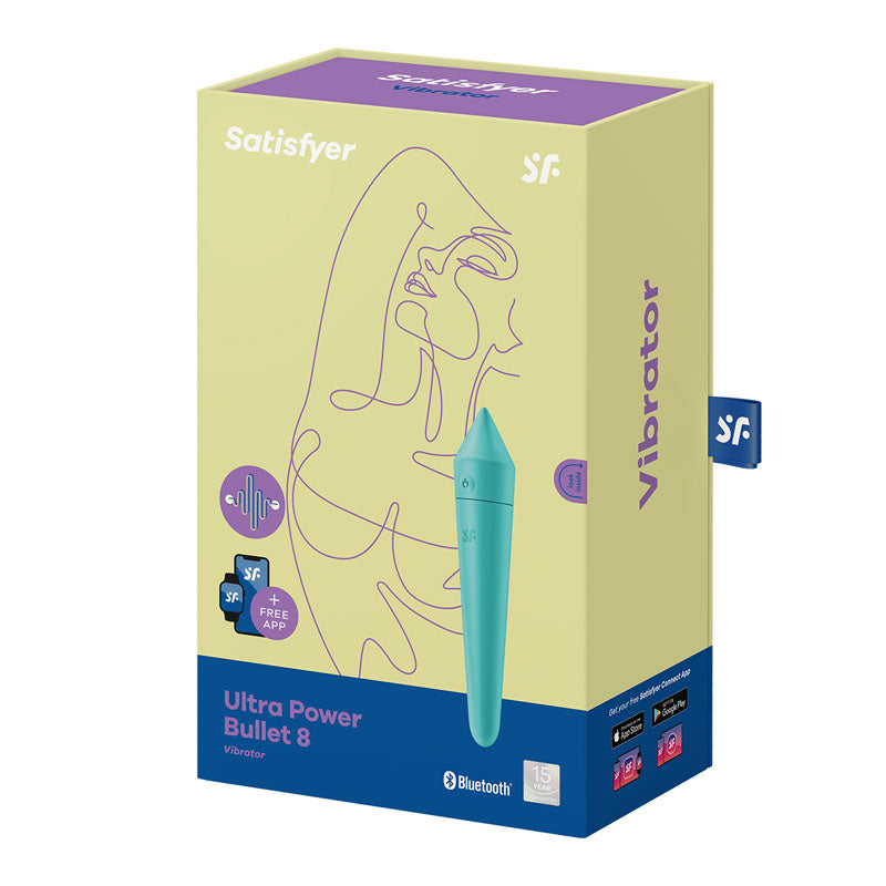 Satisfyer Ultra Power Bullet 8 - Vibrant Vibes Australia - Quality Sex Toys - Great Prices - Sex Toys Australia