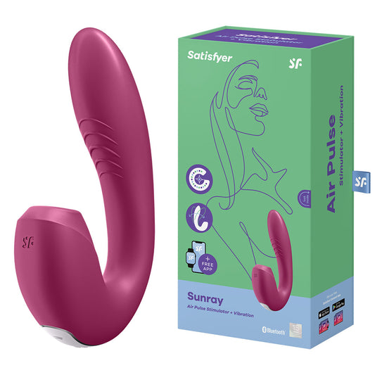 Satisfyer Sunray Berry - Vibrant Vibes Australia - Quality Sex Toys - Great Prices - Sex Toys Australia