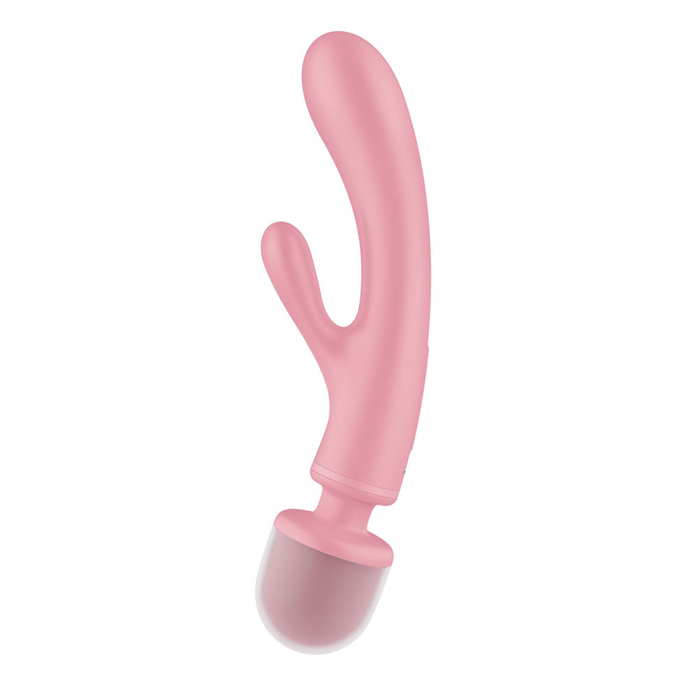 Satisfyer Triple Lover Pink - Vibrant Vibes Australia - Quality Sex Toys - Great Prices - Sex Toys Australia