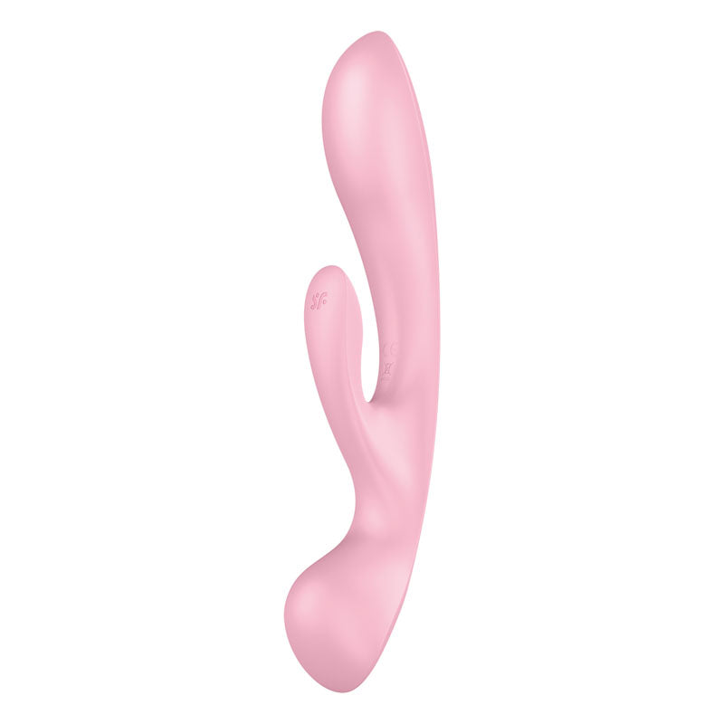 Satisfyer Triple Oh Pink - Vibrant Vibes Australia - Quality Sex Toys - Great Prices - Sex Toys Australia