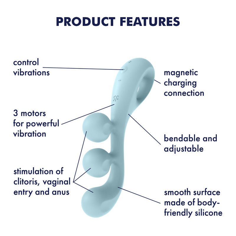 Satisfyer Tri Ball 2 - Vibrant Vibes Australia - Quality Sex Toys - Great Prices - Sex Toys Australia