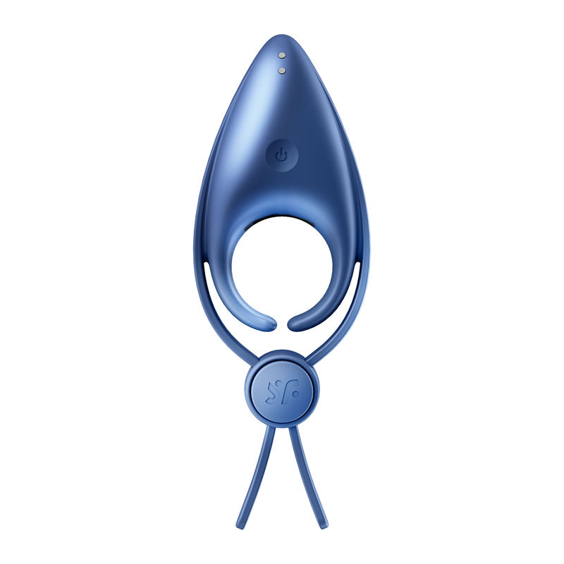 Satisfyer Sniper Adjustable Ring Vibrator Blue - Vibrant Vibes Australia - Quality Sex Toys - Great Prices - Sex Toys Australia