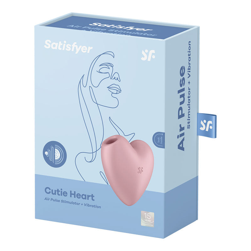 Satisfyer Cutie Heart - Light - Vibrant Vibes Australia - Quality Sex Toys - Great Prices - Sex Toys Australia