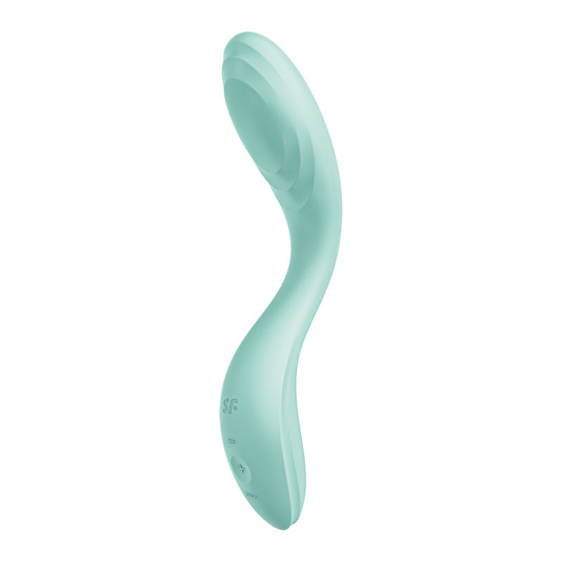 Satisfyer Rrrolling Pleasure G-Spot Vibrator Light Green - Vibrant Vibes Australia - Quality Sex Toys - Great Prices - Sex Toys Australia