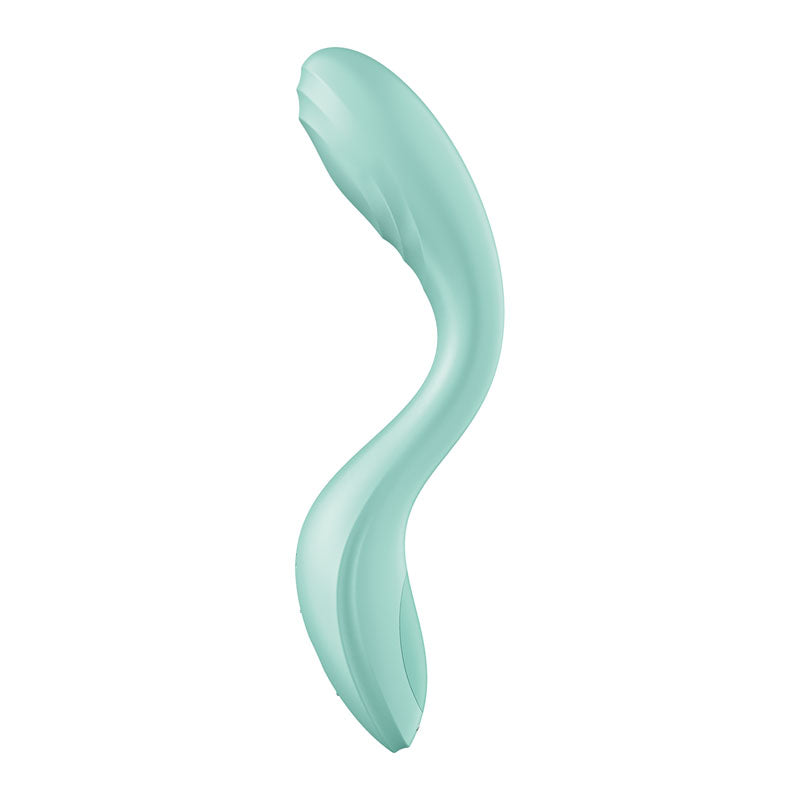 Satisfyer Rrrolling Pleasure G-Spot Vibrator Light Green - Vibrant Vibes Australia - Quality Sex Toys - Great Prices - Sex Toys Australia