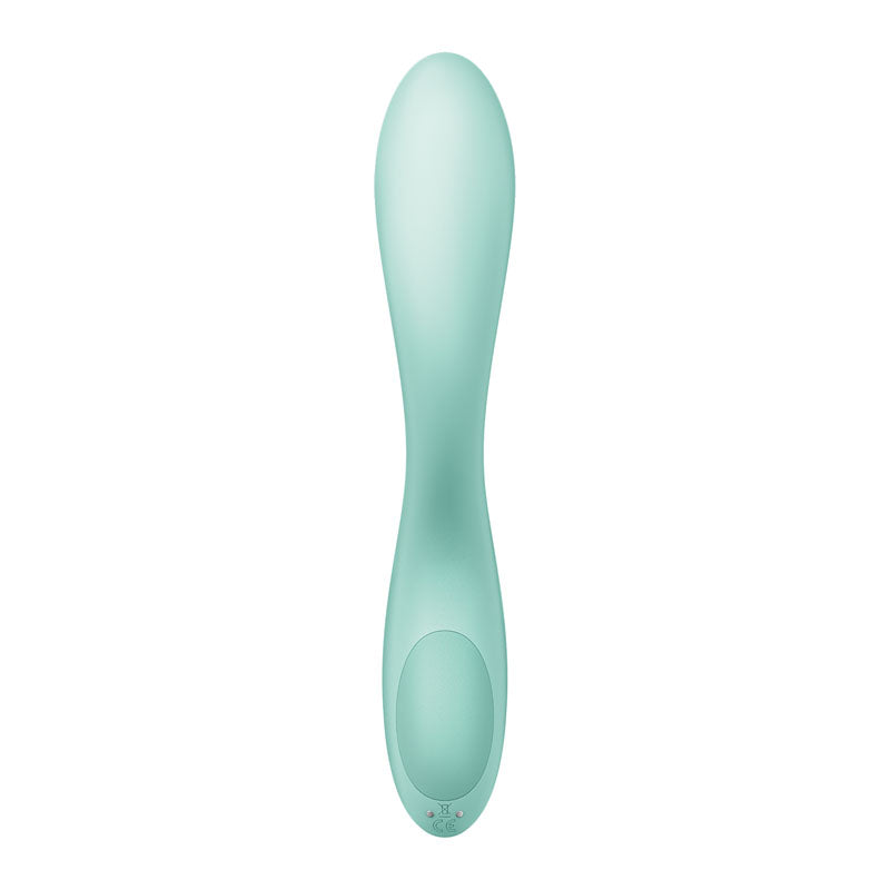 Satisfyer Rrrolling Pleasure G-Spot Vibrator Light Green - Vibrant Vibes Australia - Quality Sex Toys - Great Prices - Sex Toys Australia