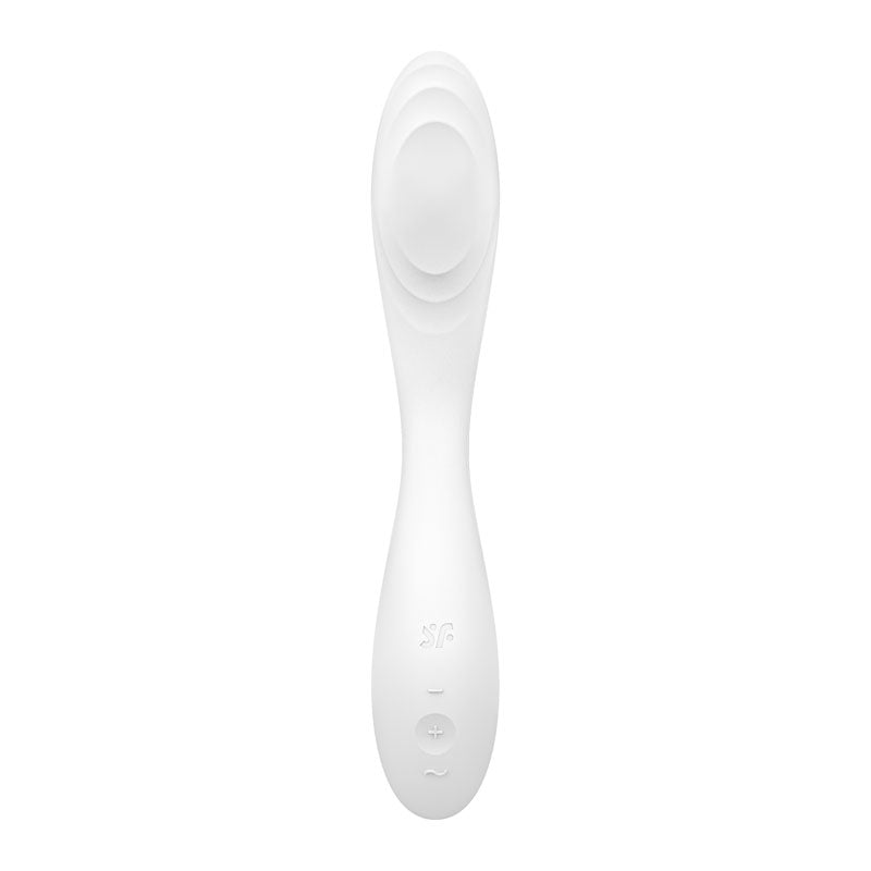 Satisfyer Rrrolling Pleasure G-Spot Vibrator White - Vibrant Vibes Australia - Quality Sex Toys - Great Prices - Sex Toys Australia