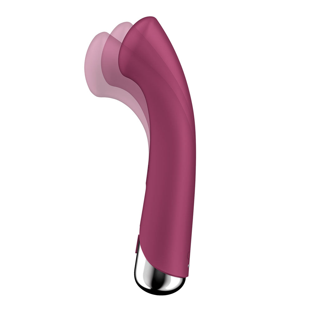 Satisfyer Spinning G-Spot 1 Red - Vibrant Vibes Australia - Quality Sex Toys - Great Prices - Sex Toys Australia