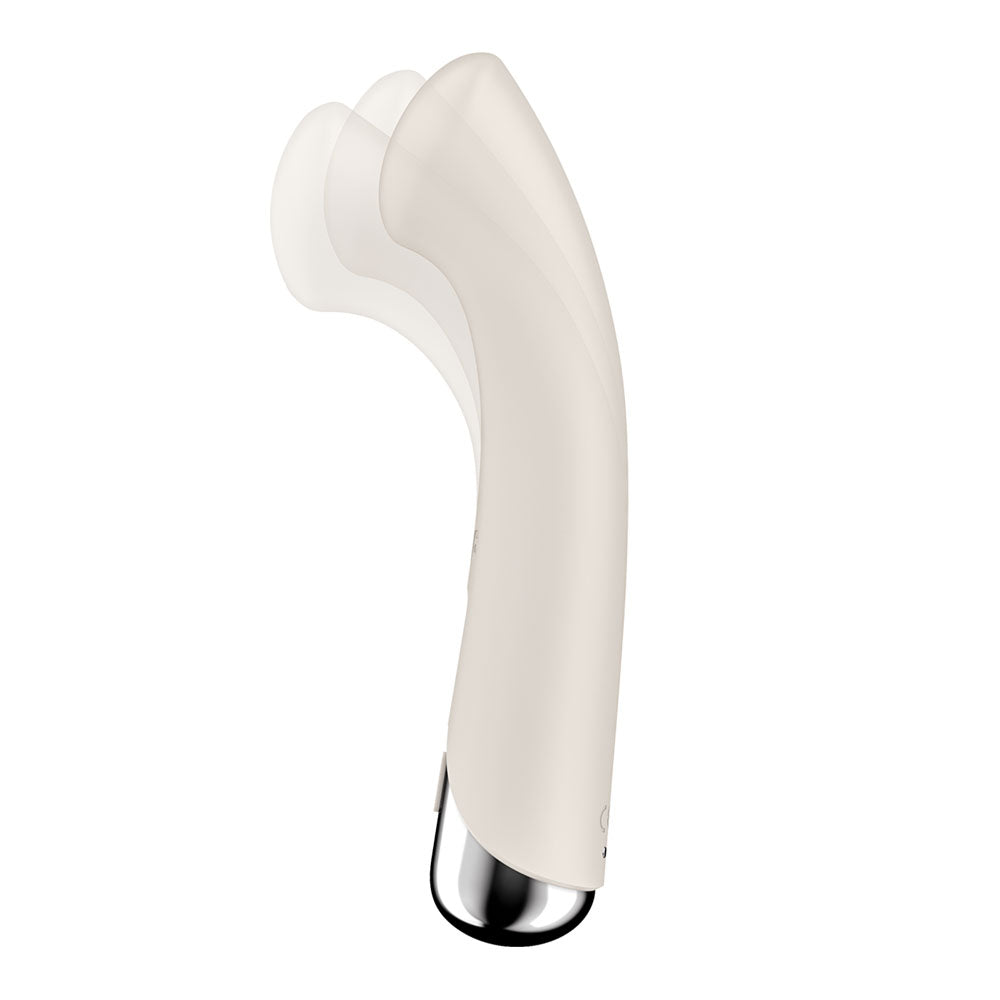 Satisfyer Spinning G-Spot 1 Beige - Vibrant Vibes Australia - Quality Sex Toys - Great Prices - Sex Toys Australia