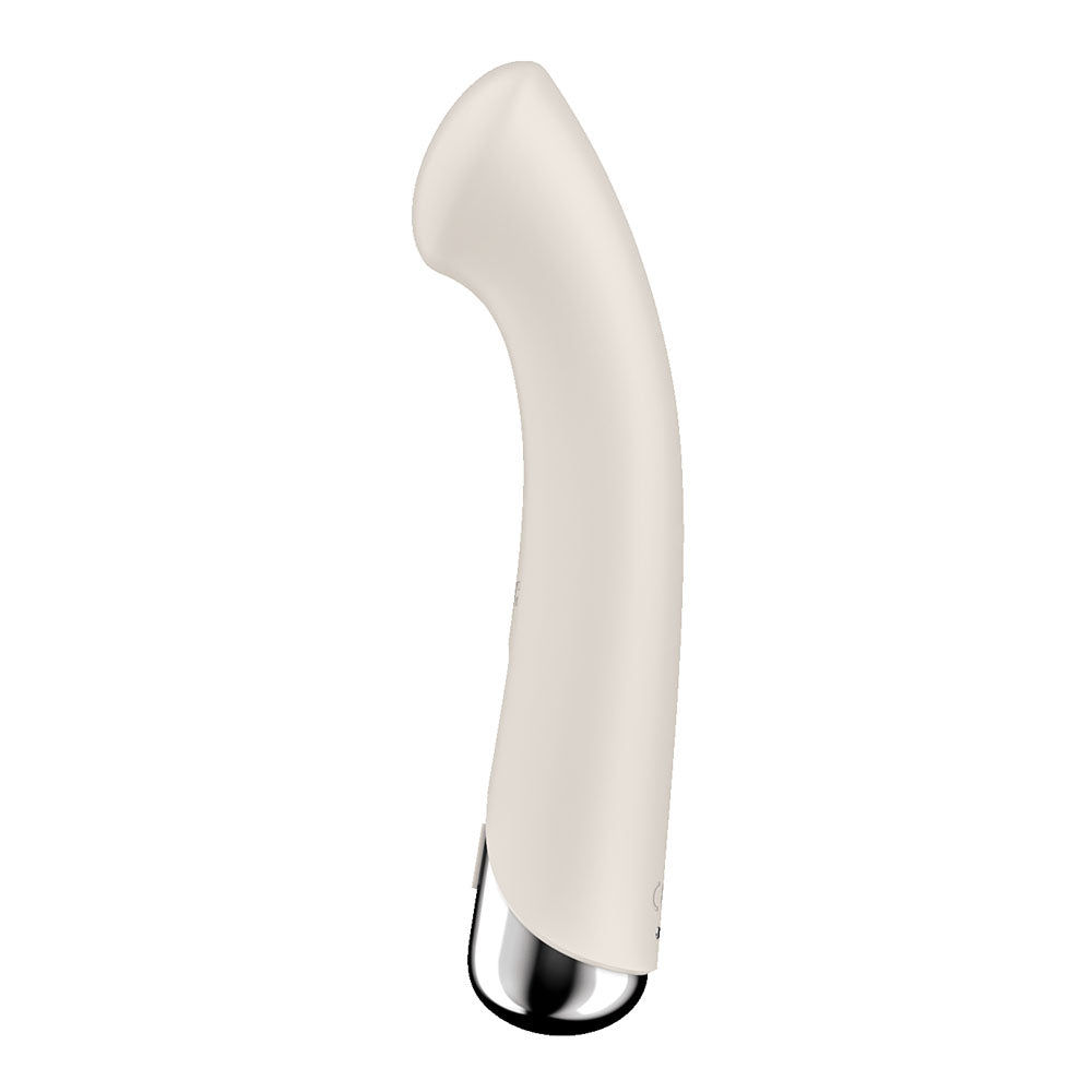 Satisfyer Spinning G-Spot 1 Beige - Vibrant Vibes Australia - Quality Sex Toys - Great Prices - Sex Toys Australia